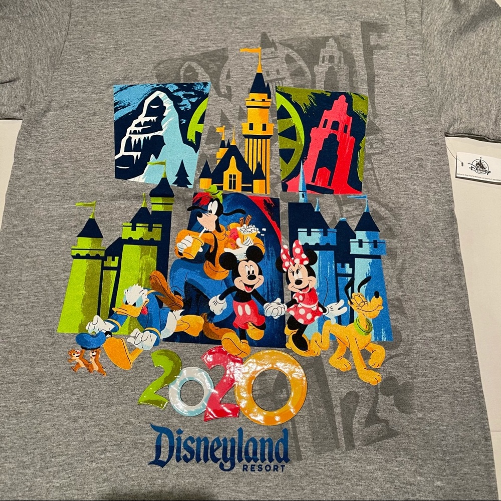 NW Disneyland 2020  Resort  Kids size T shirt - Picture 3 of 5